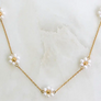 Daisy Pearl Necklace