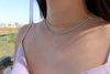 2mm Tennis Necklace