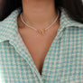 Toggle Pearl Necklace