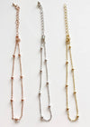 Beaded Chain Anklet