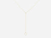 Circle Lariat Necklace