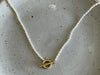 Toggle Pearl Necklace
