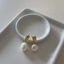 Cowrie Pearl Earrings