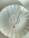 Pearl Initial Necklace