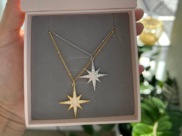 NATAL DESIGN×NORAs nice MILITALY ND ver. north-star-pendant-necklace-