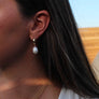 Hoop Pearl Earrings