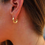 Dome Hoop Earrings