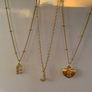 CZ Letter Necklace