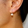 Simple Pearl Earrings