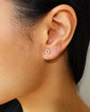 Square Stud Earrings