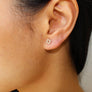 Square Stud Earrings