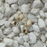 Padlock Earrings