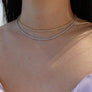 2mm Tennis Necklace
