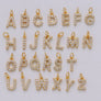 CZ Letter Necklace