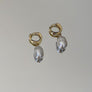 Hoop Pearl Earrings