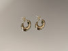 Dome Hoop Earrings