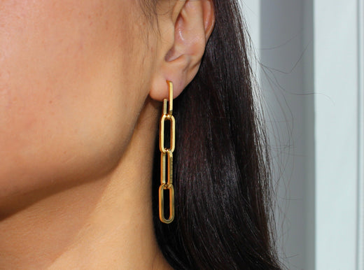 Paperclip Earrings