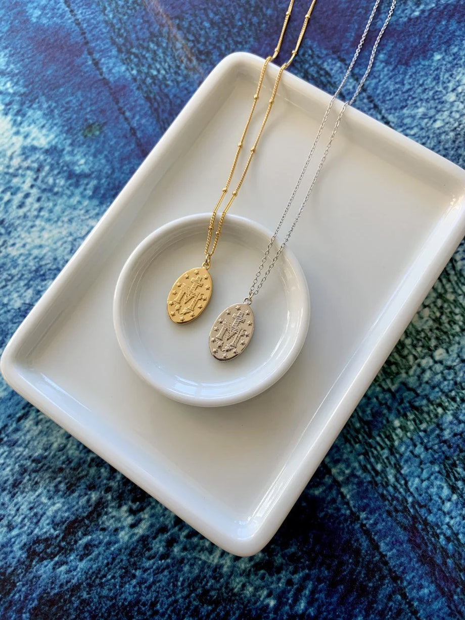 Virgin Mary Necklace – Luv Mei