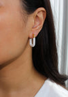 Enamel Earring