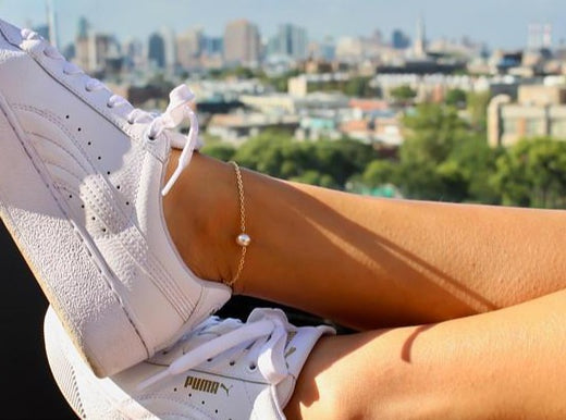 Single Pearl Anklet