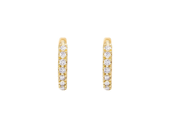 Small Huggie Earrings