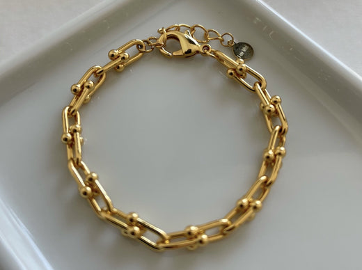 Gauge Link Bracelet