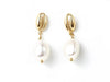 Cowrie Pearl Earrings