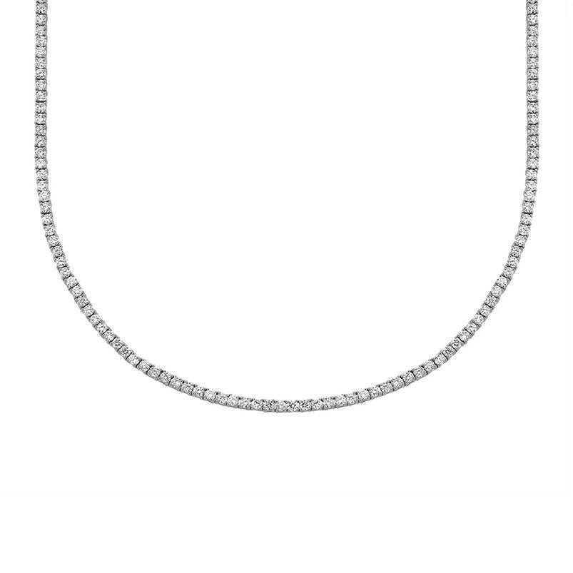 Tennis Necklace 925 Sterling Silver