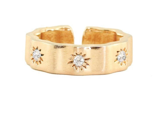 Gold Starburst Ring