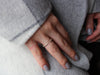 CZ Cuff Ring