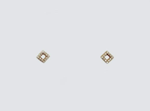 Square Stud Earrings