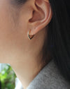 Dewdrop Huggie Earrings