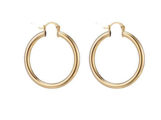 40mm Gold Hoops