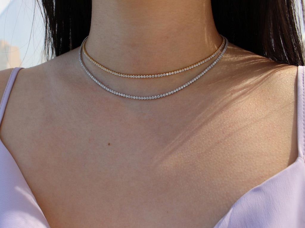 2mm Tennis Necklace - Main Image