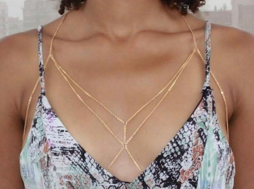 Layered Bra Chain